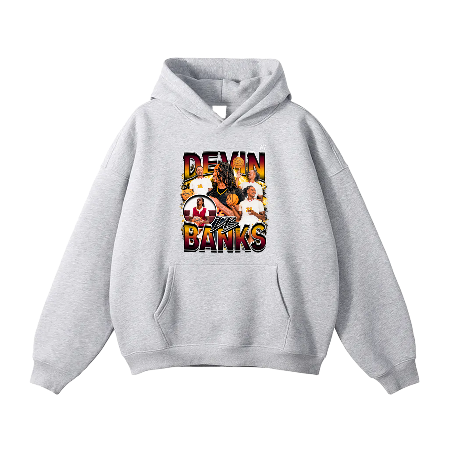 Devin Banks Oversize Fleeced Hoodie