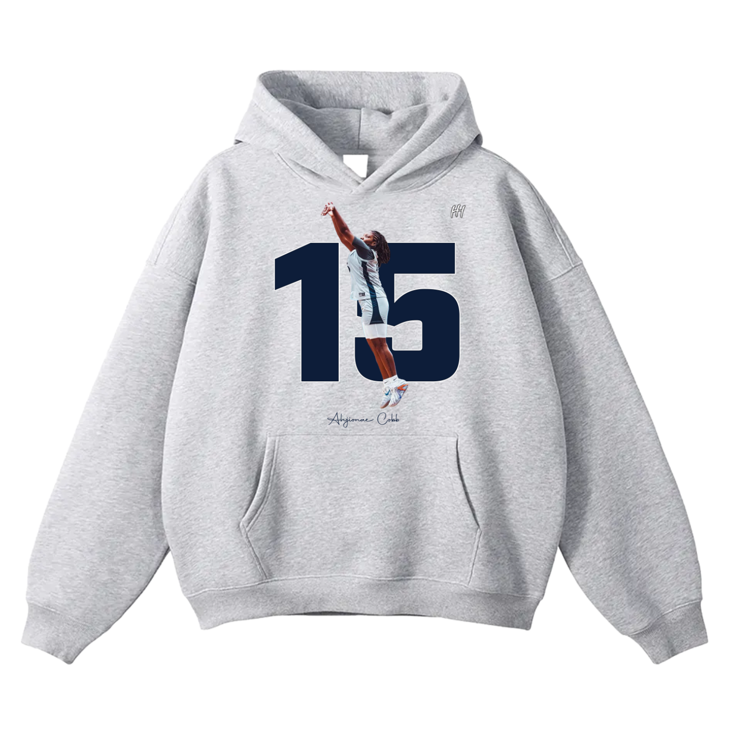 Ahjionae Cobb Oversize Fleeced Hoodie