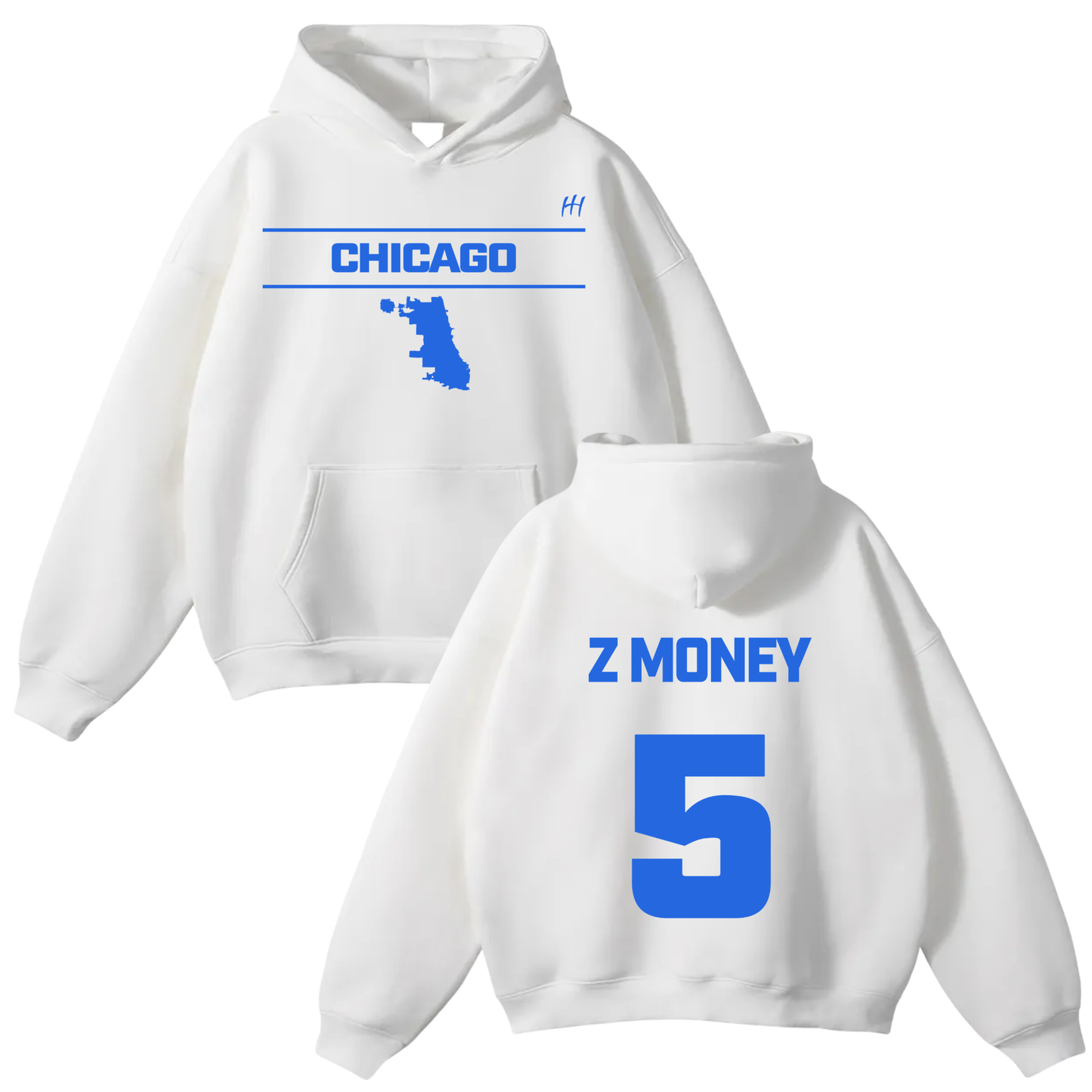 Caleel Meneweather Oversize Fleeced Hoodie