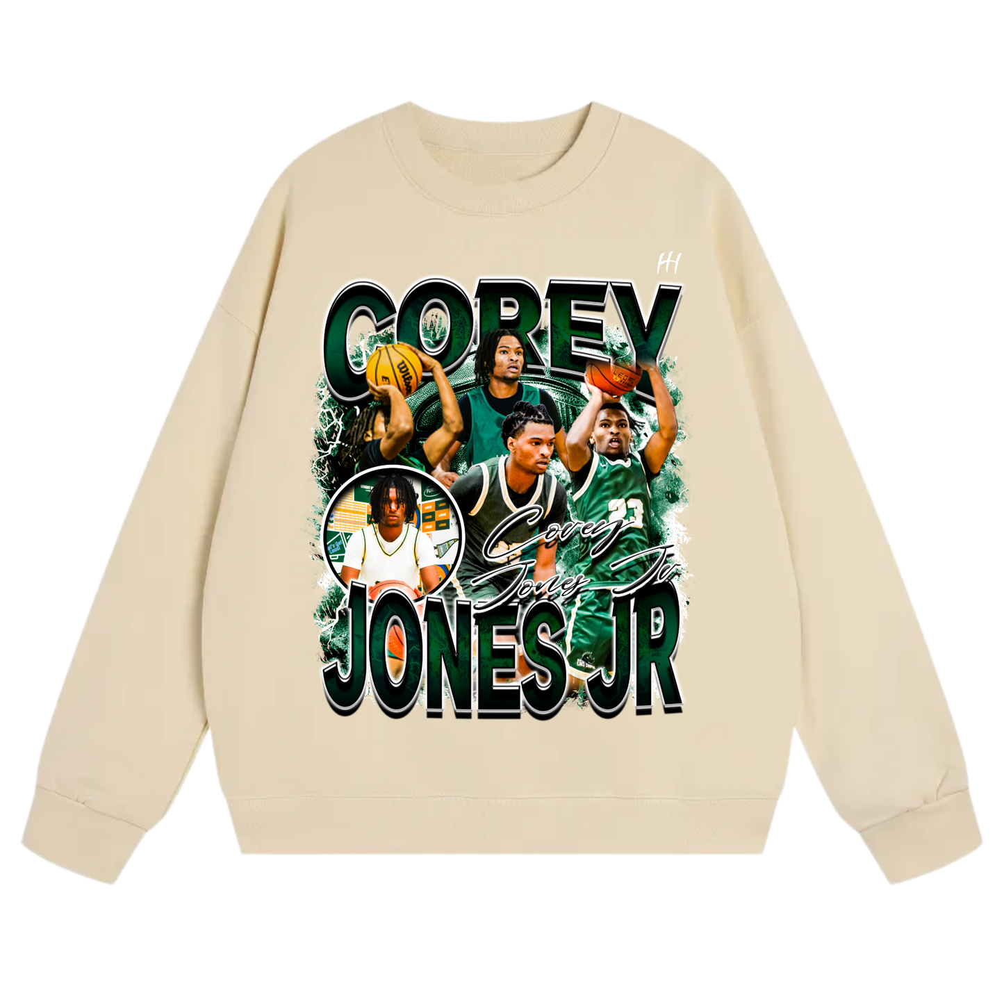 Corey Jones Jr Heavyweight Crewneck Sweatshirt