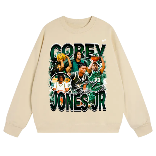 Corey Jones Jr Heavyweight Crewneck Sweatshirt