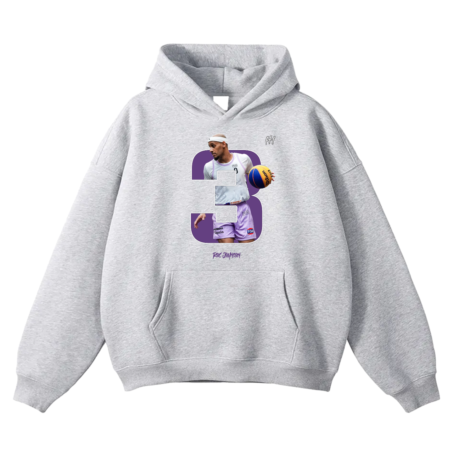 Roc Johnson Oversize Fleeced Hoodie