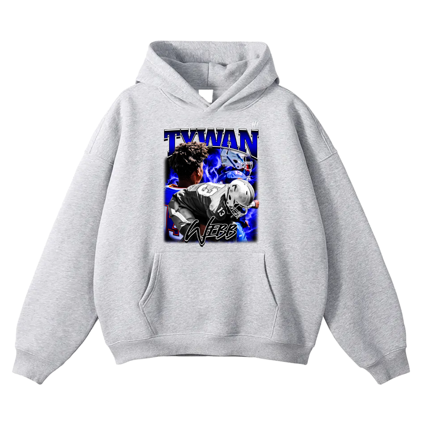 Tywan Webb Oversize Fleeced Hoodie