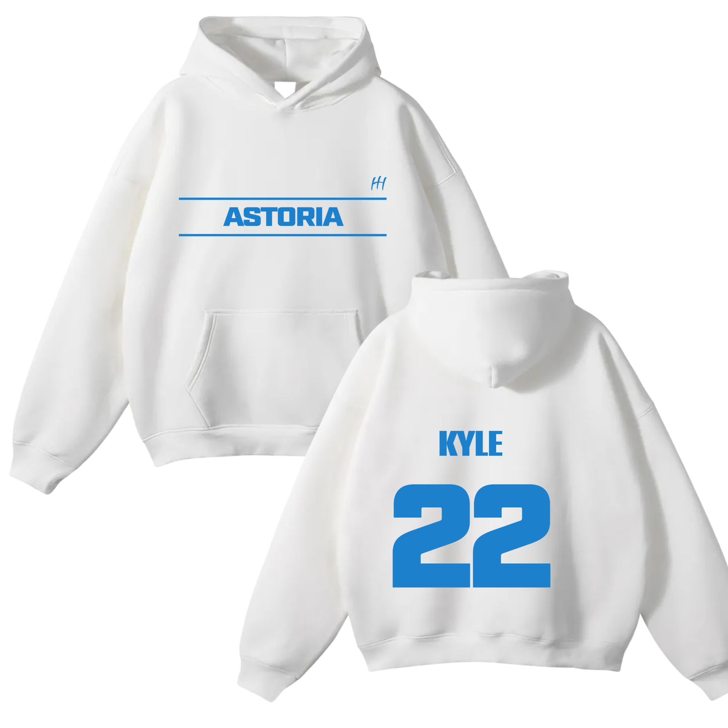 Kyle Paz Oversize Fleeced Hoodie