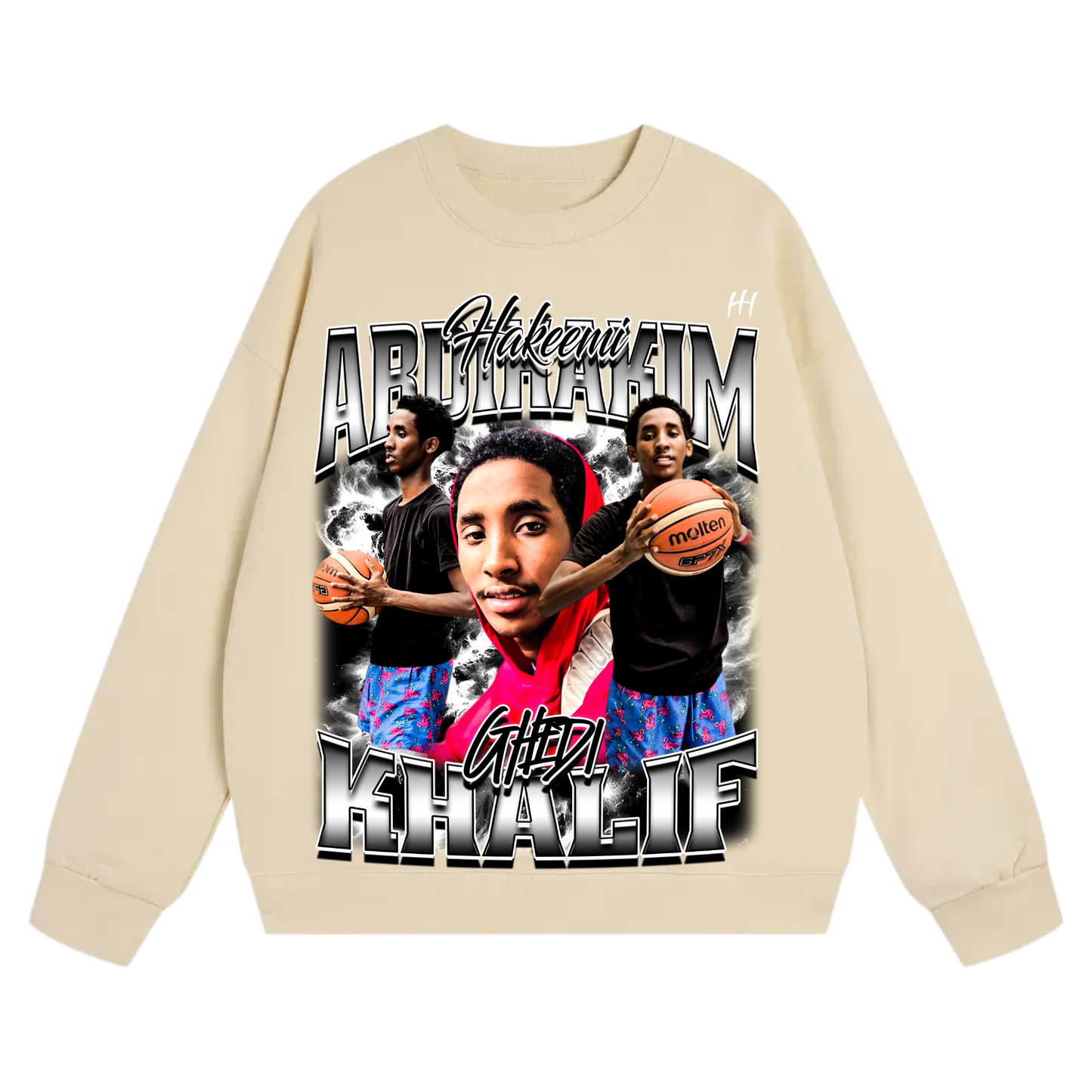 Abdihakim Mohamed Khalif Heavyweight Crewneck Sweatshirt