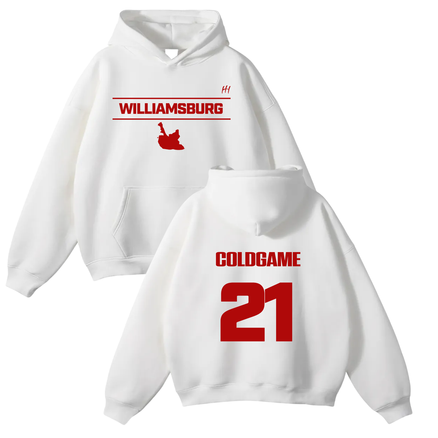 Levi Addison Roberts Guity Oversize Fleeced Hoodie
