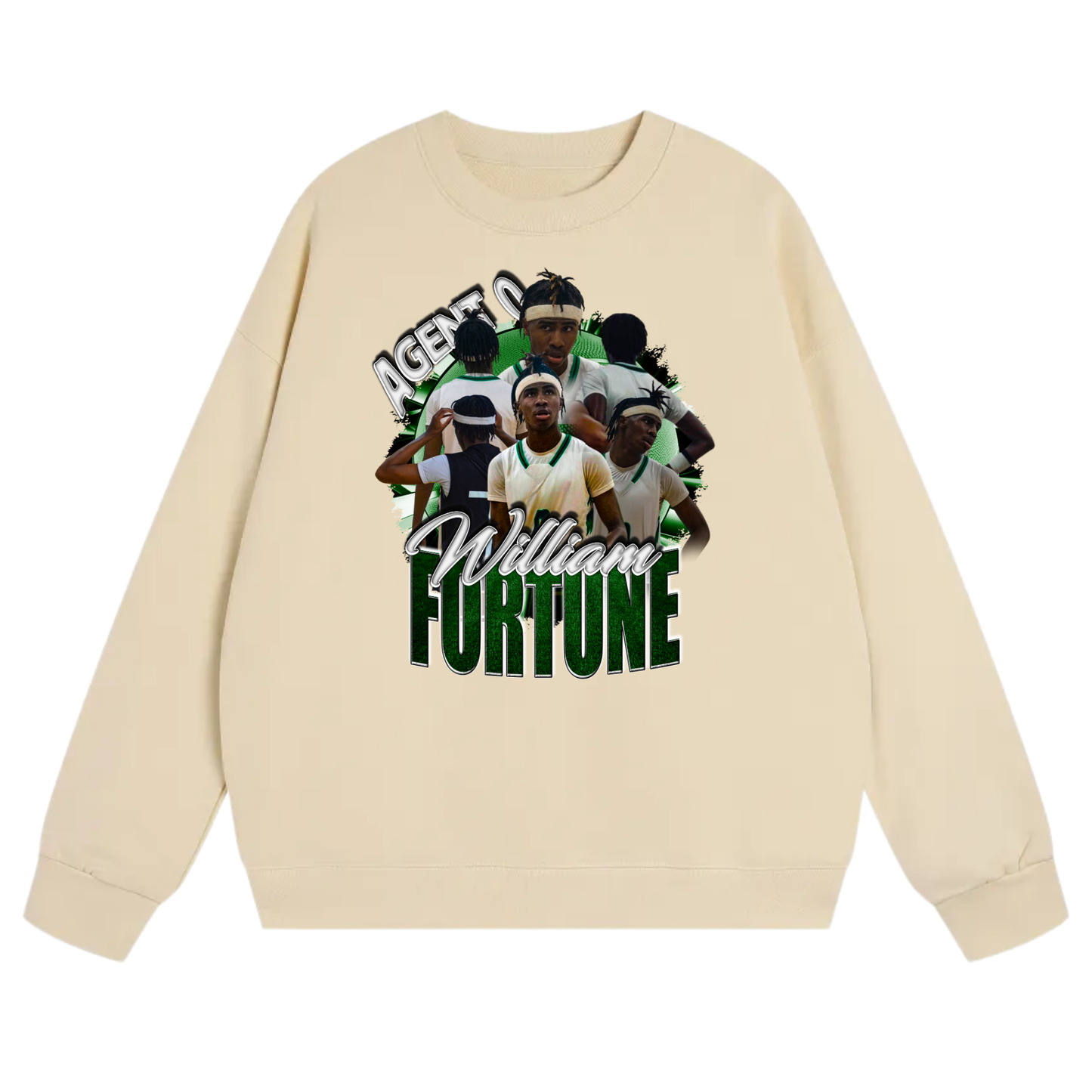 William Fortune Heavyweight Crewneck Sweatshirt