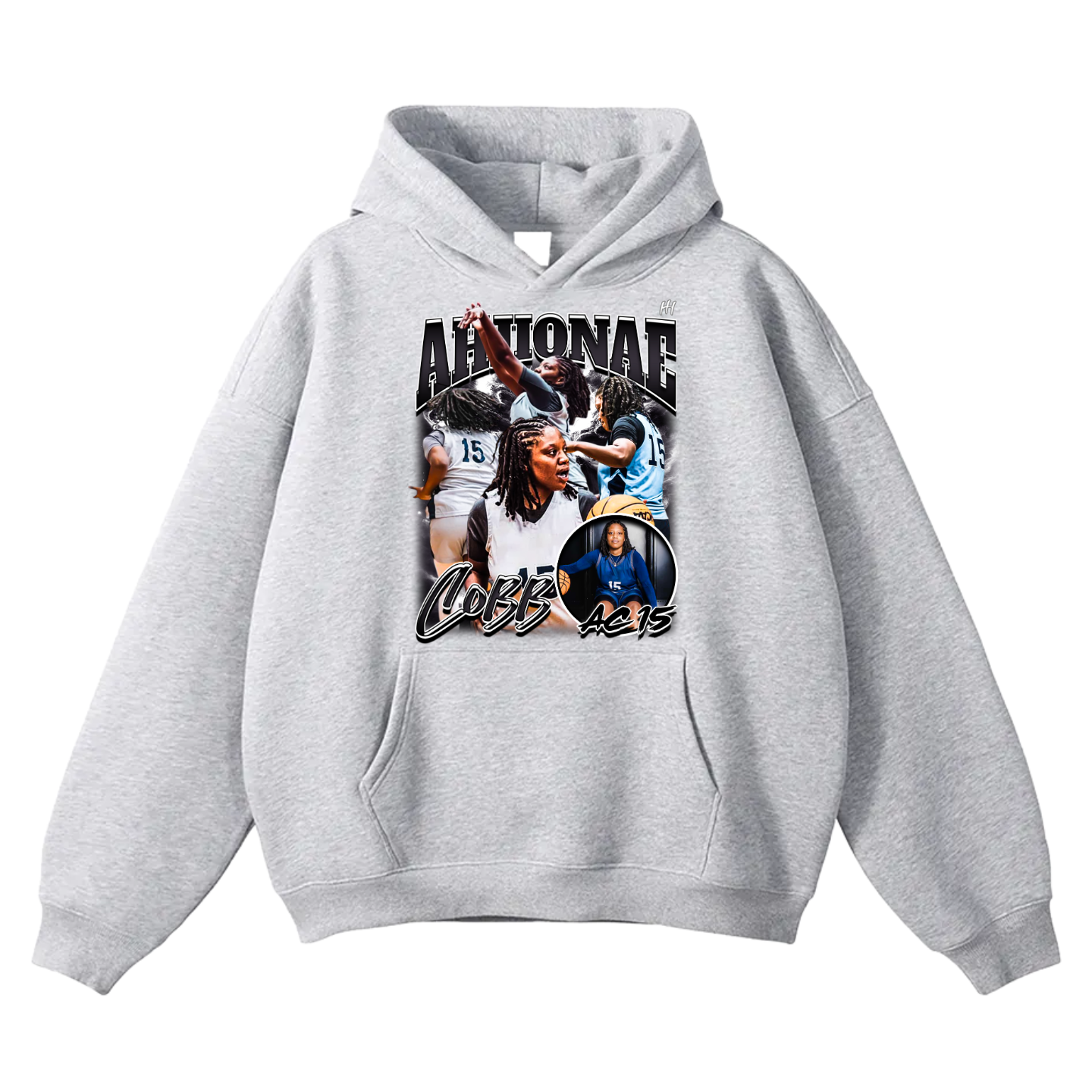 Ahjionae Cobb Oversize Fleeced Hoodie