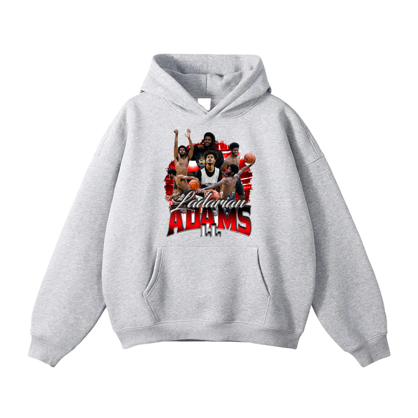 Ladarian Adams Oversize Fleeced Hoodie