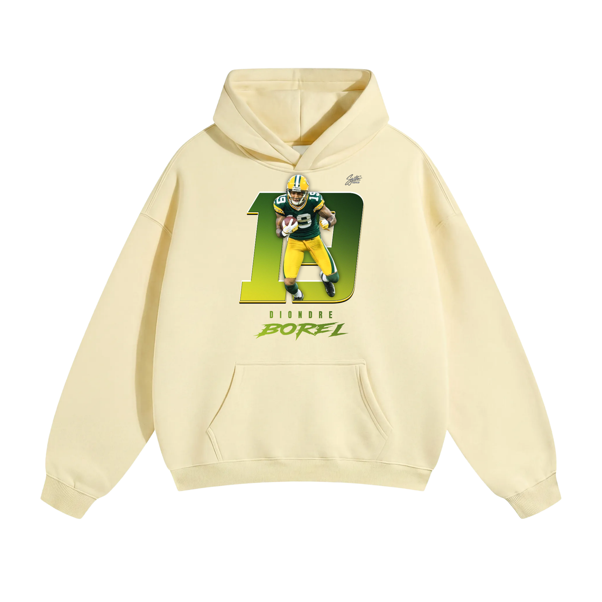Diondre Borel Oversize Fleeced Hoodie