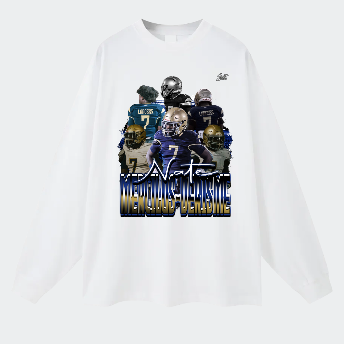 Nate Mercilus Derisme Long Sleeve Tee