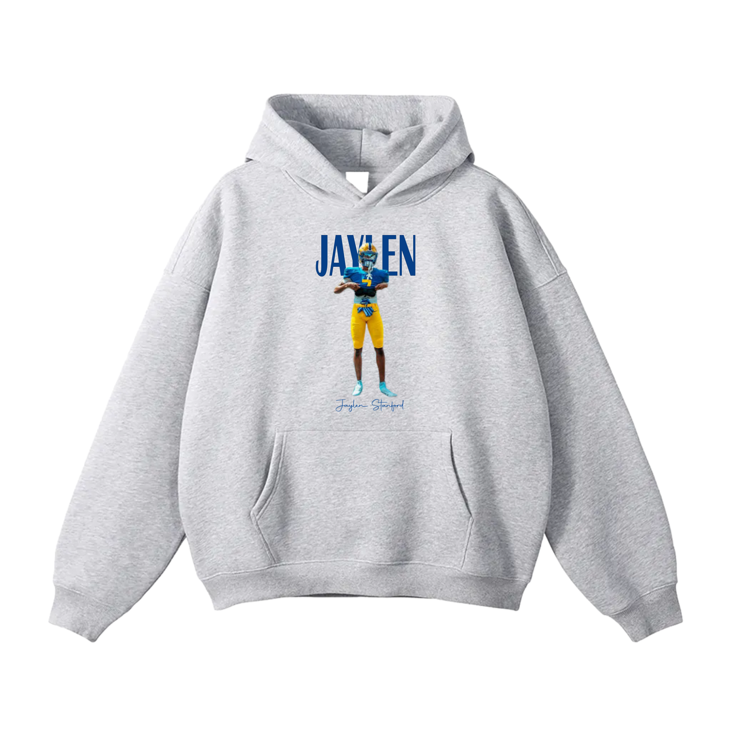 Jaylen Stanford Oversize Fleeced Hoodie