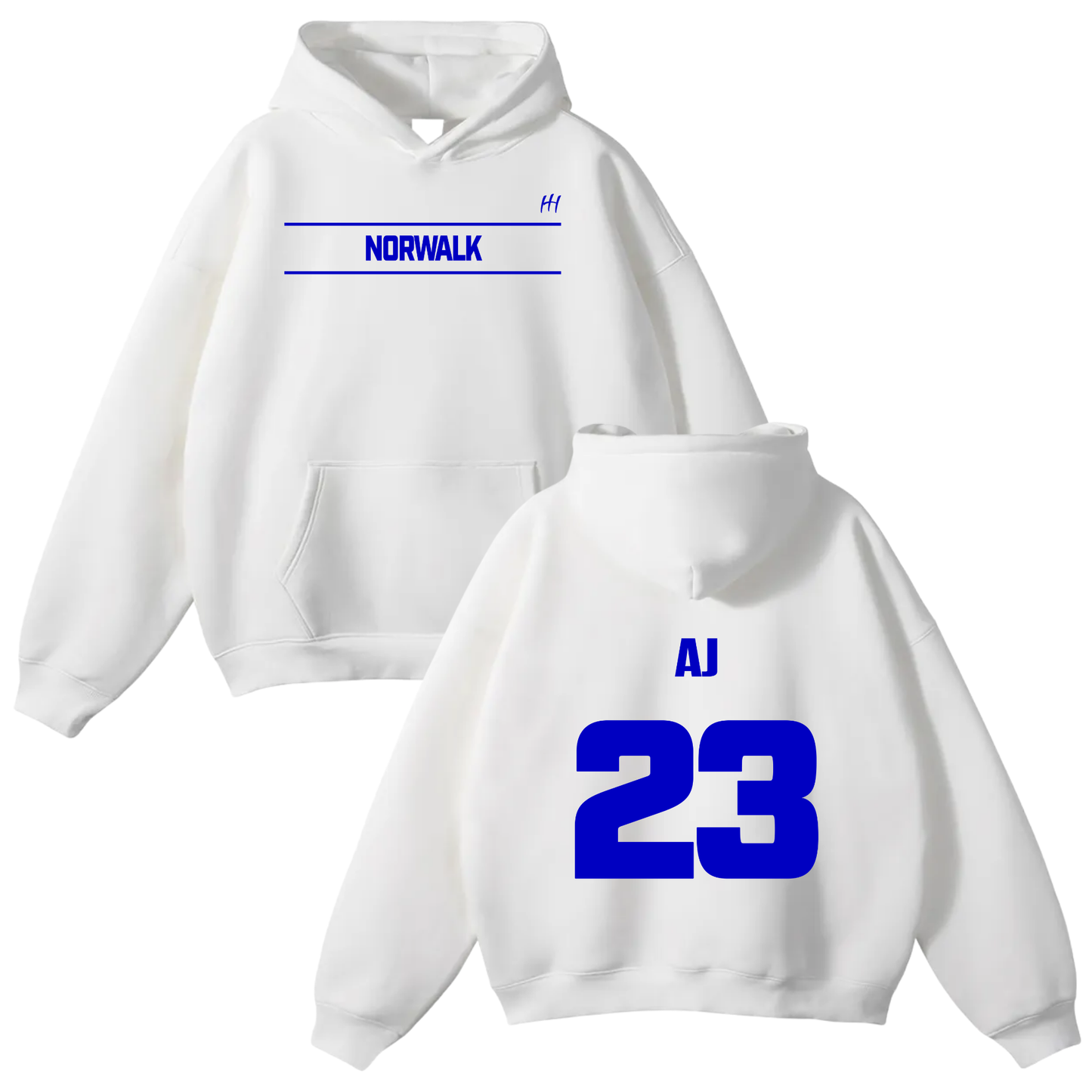 Alan Montes Oversize Fleeced Hoodie