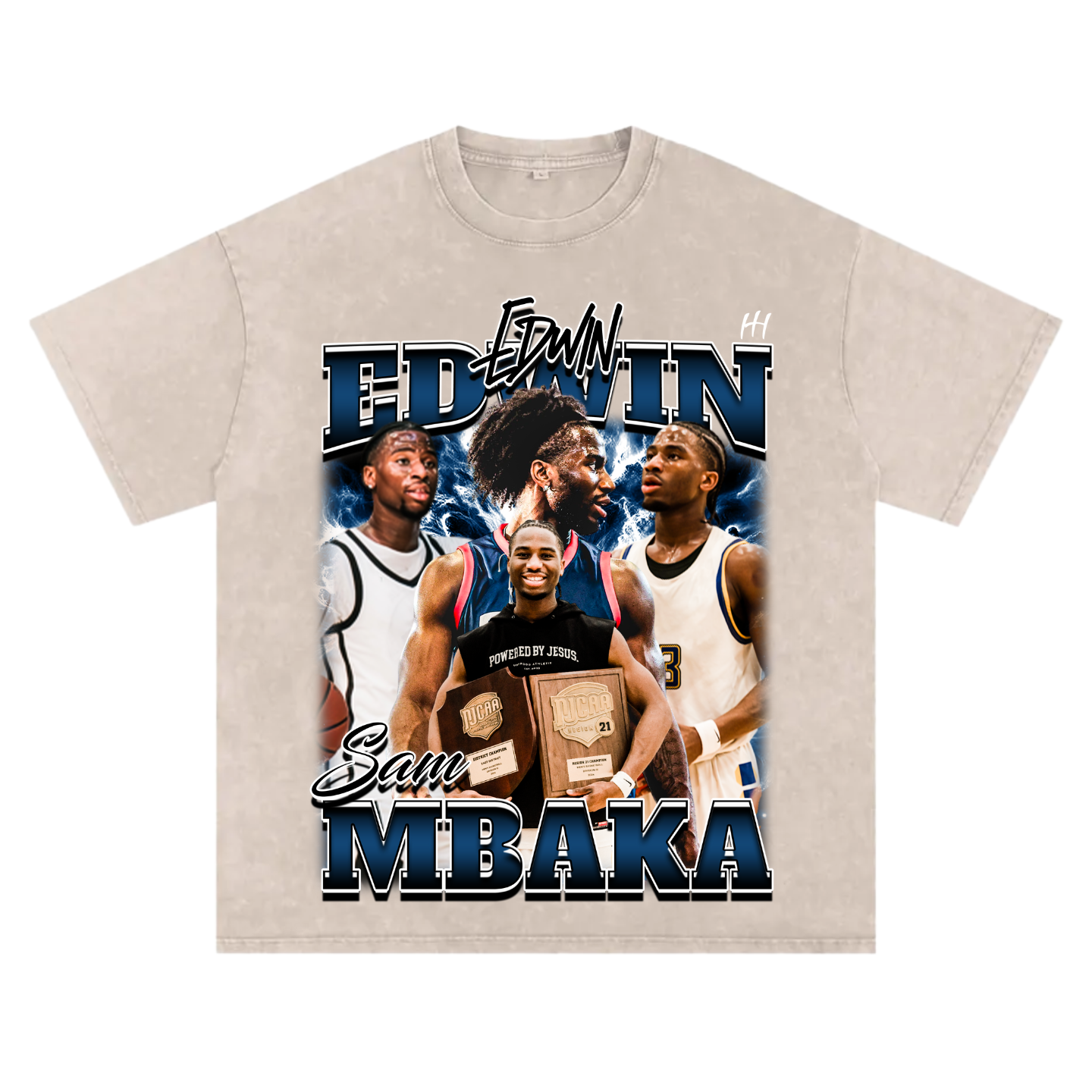 EDWIN SAM MBAKA Oversized T-shirt