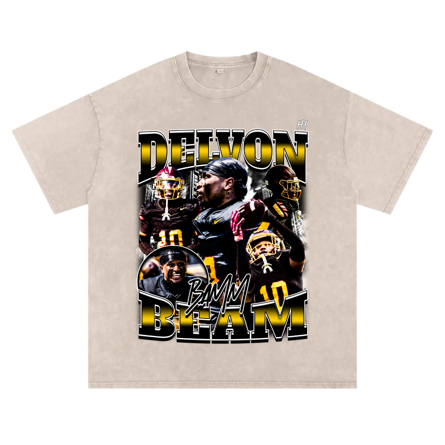Delvon Beam Heavyweight Oversized T-shirt