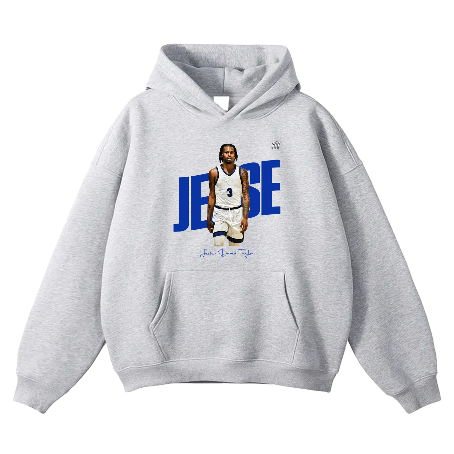 Jesse David Taylor Oversize Fleeced Hoodie