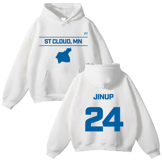 Jinup Dobuol Oversize Fleeced Hoodie