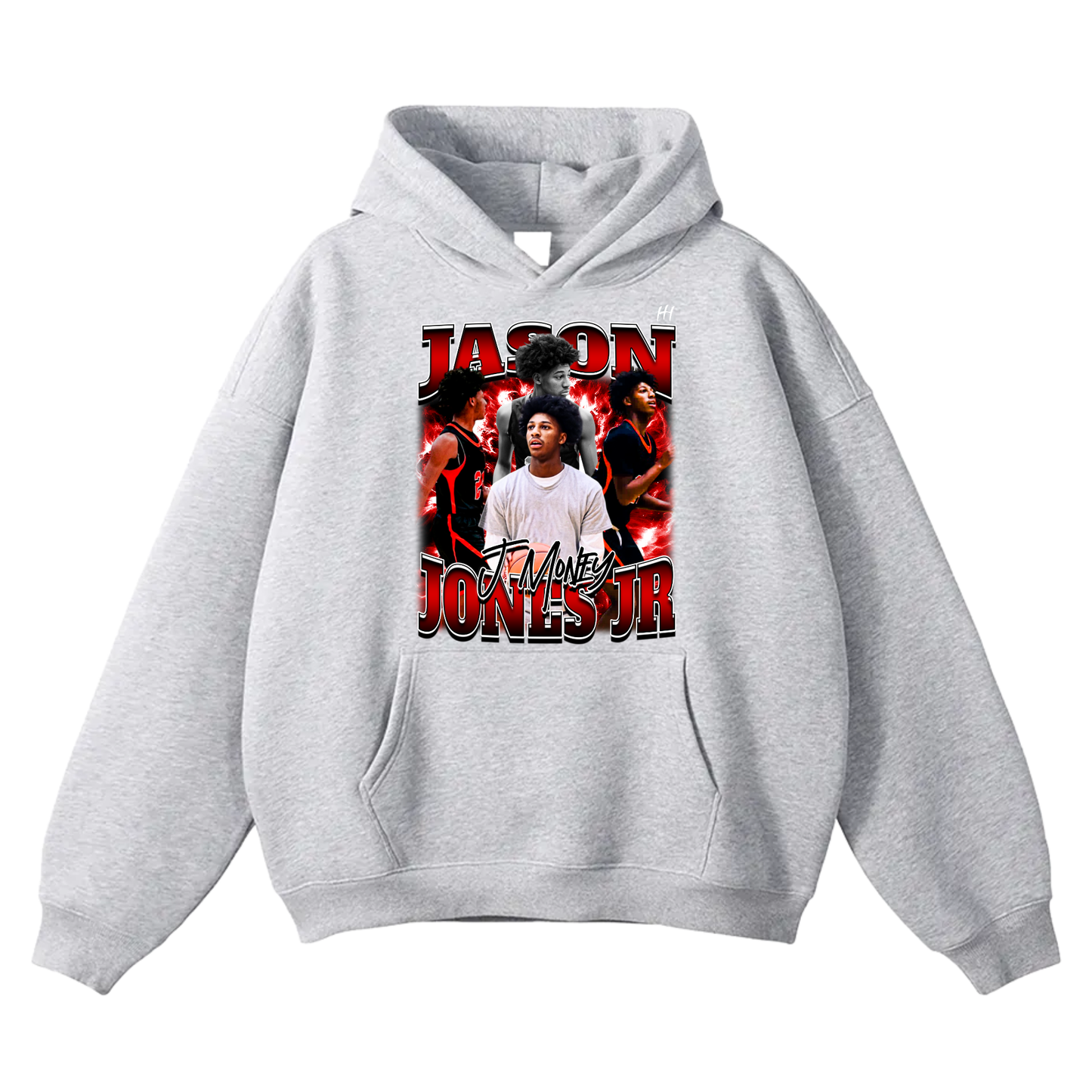 Jason Jones Jr Oversize Fleeced Hoodie