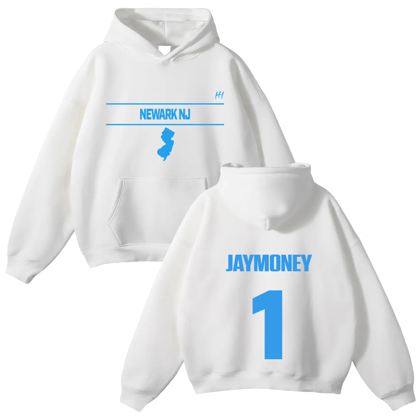 Jaylen Miller Oversize Fleeced Hoodie