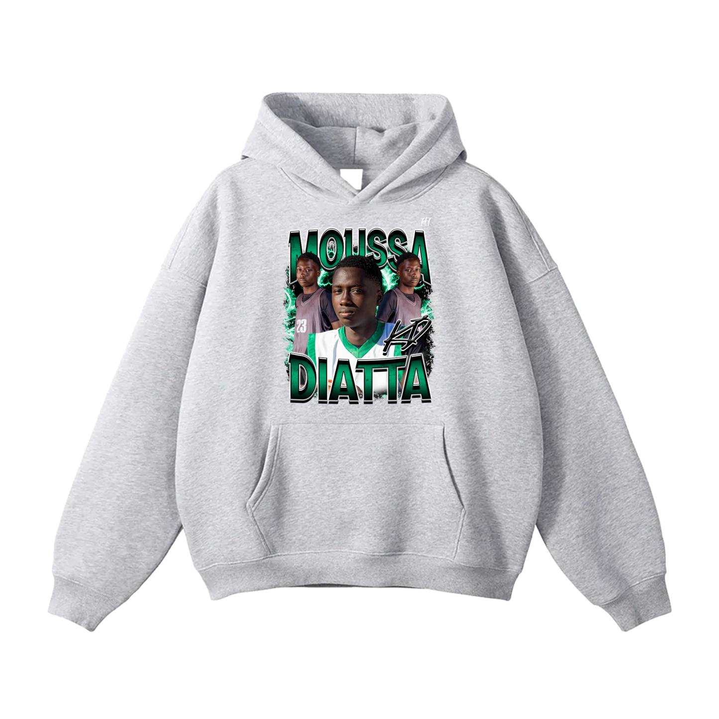 Moussa Diatta Oversize Fleeced Hoodie