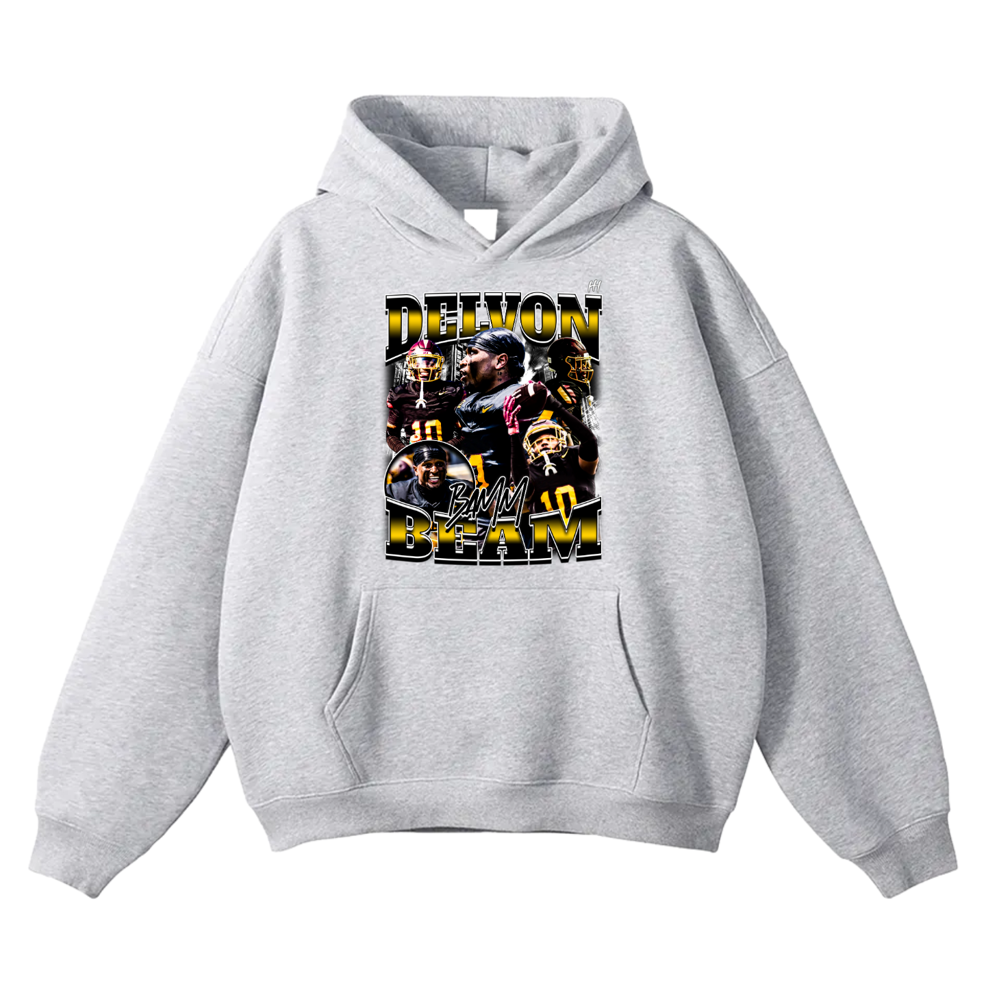 Delvon Beam Oversize Fleeced Hoodie