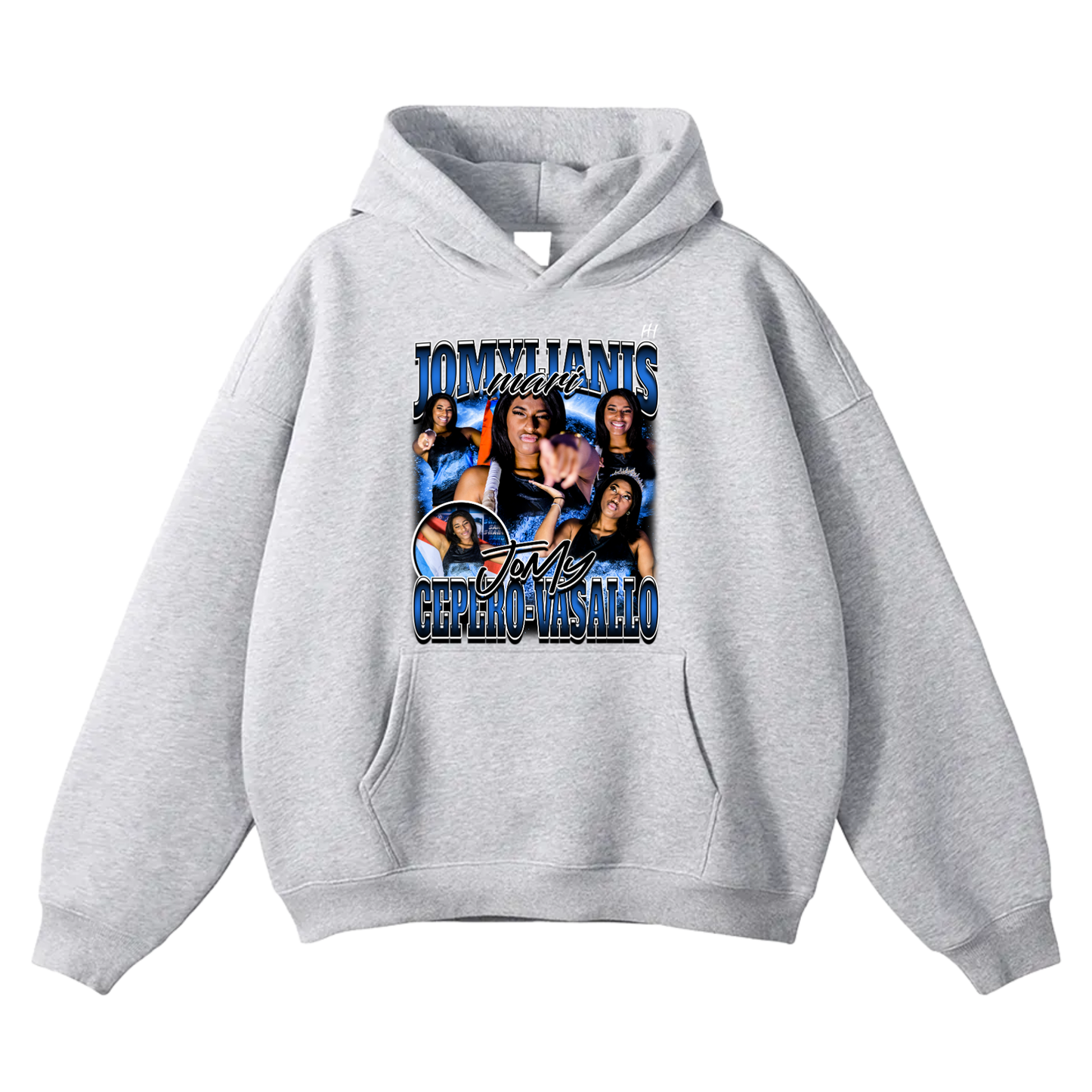 JOMYLIANIS MARI CEPERO-VASALLO Oversize Fleeced Hoodie