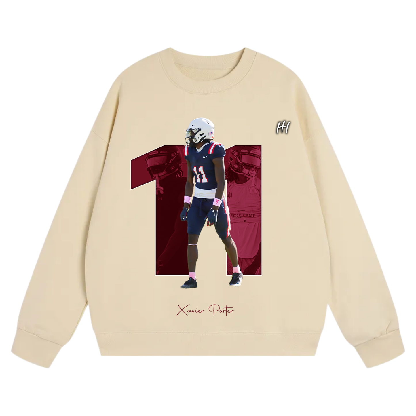 Xavier Porter  Heavyweight Crewneck Sweatshirt