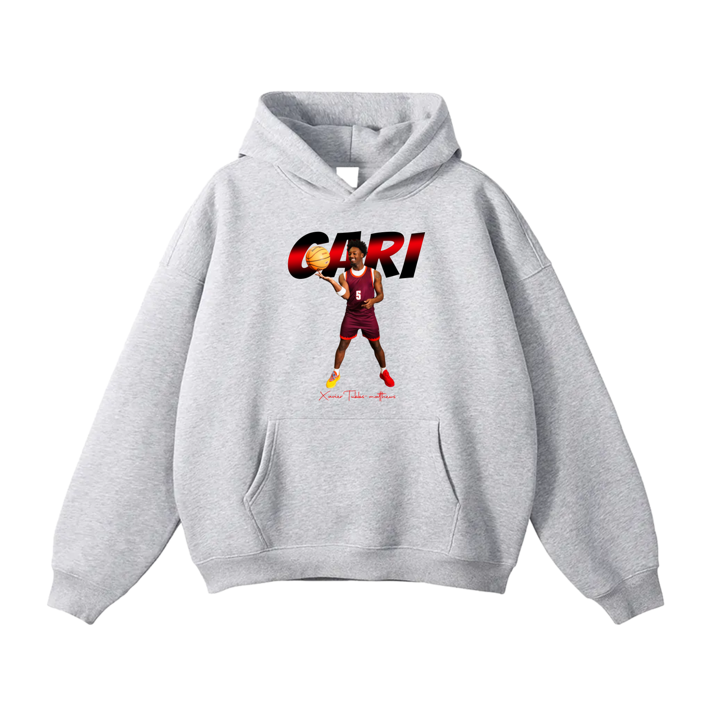 Xavier Tubbs-matthews Oversize Fleeced Hoodie