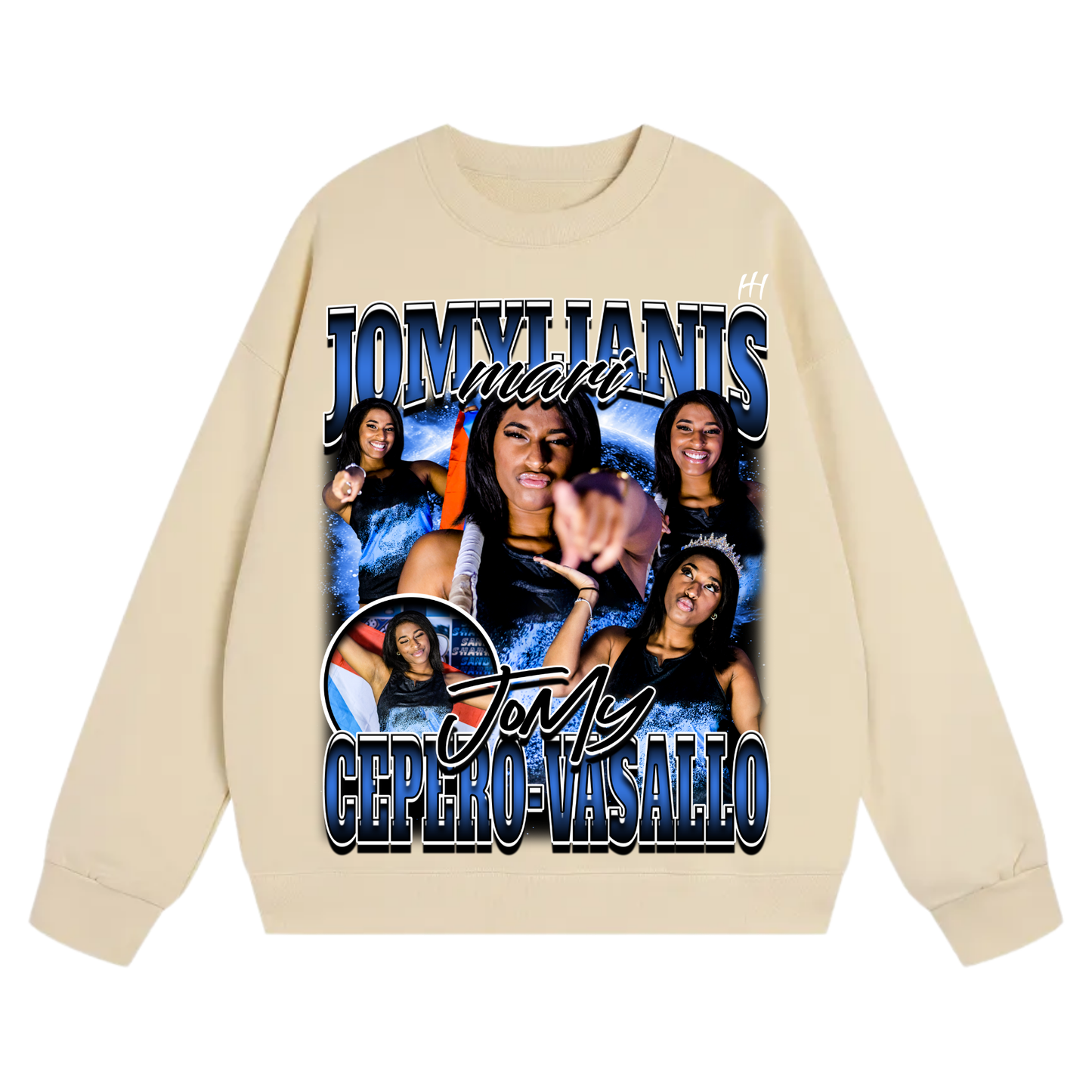 Jomylianis Mari cepero-vasallo Heavyweight Crewneck Sweatshirt