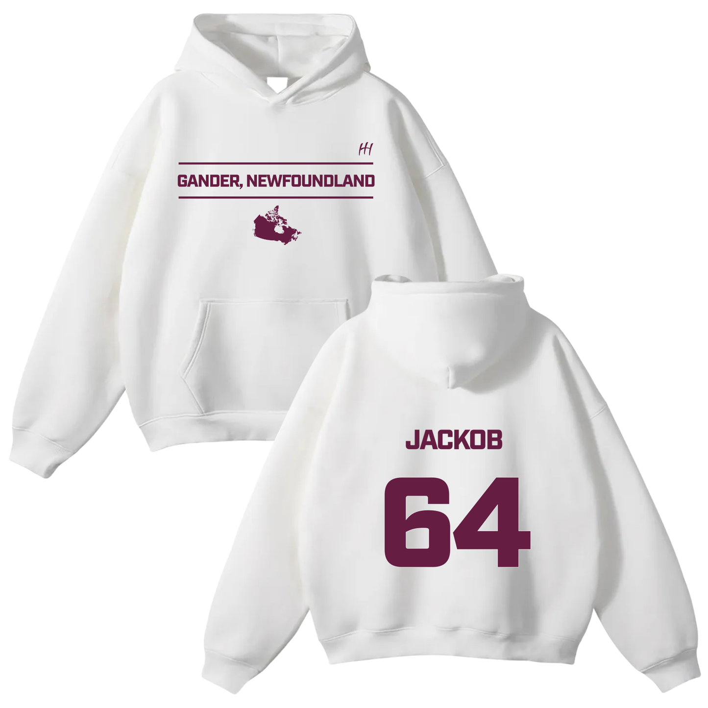 Jackob Branton Oversize Fleeced Hoodie