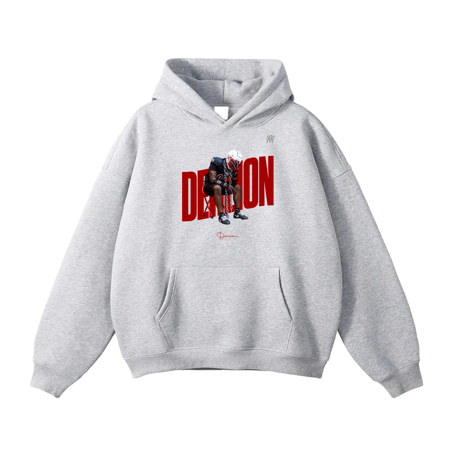 Dereion Oversize Fleeced Hoodie