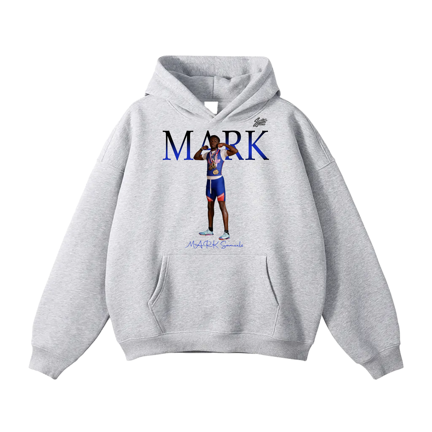 Mark Samuels Oversize Fleeced Hoodie