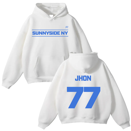 Jhon Pierre Ocampo Oversize Fleeced Hoodie