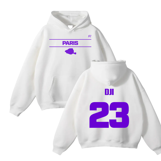 Djily Mbaye Oversize Fleeced Hoodie