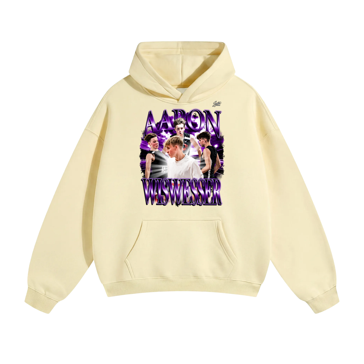 Aaron Wiswesser Oversize Fleeced Hoodie