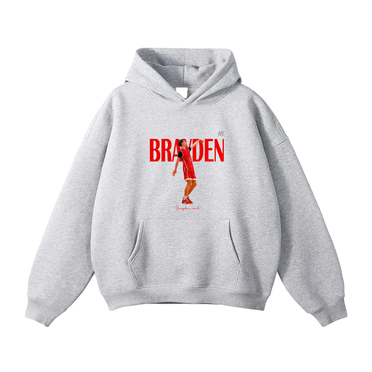Brayden Ward Oversize Fleeced Hoodie