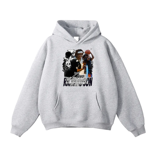 Zion Richardson Oversize Fleeced Hoodie