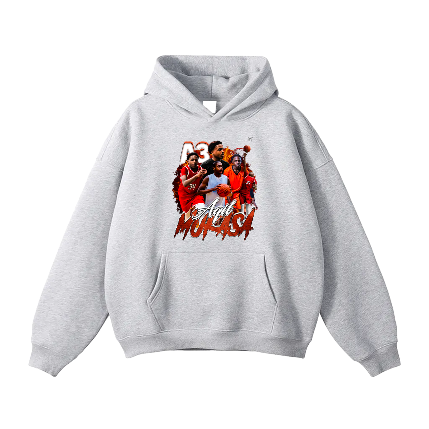 Aqil Mukasa Oversize Fleeced Hoodie