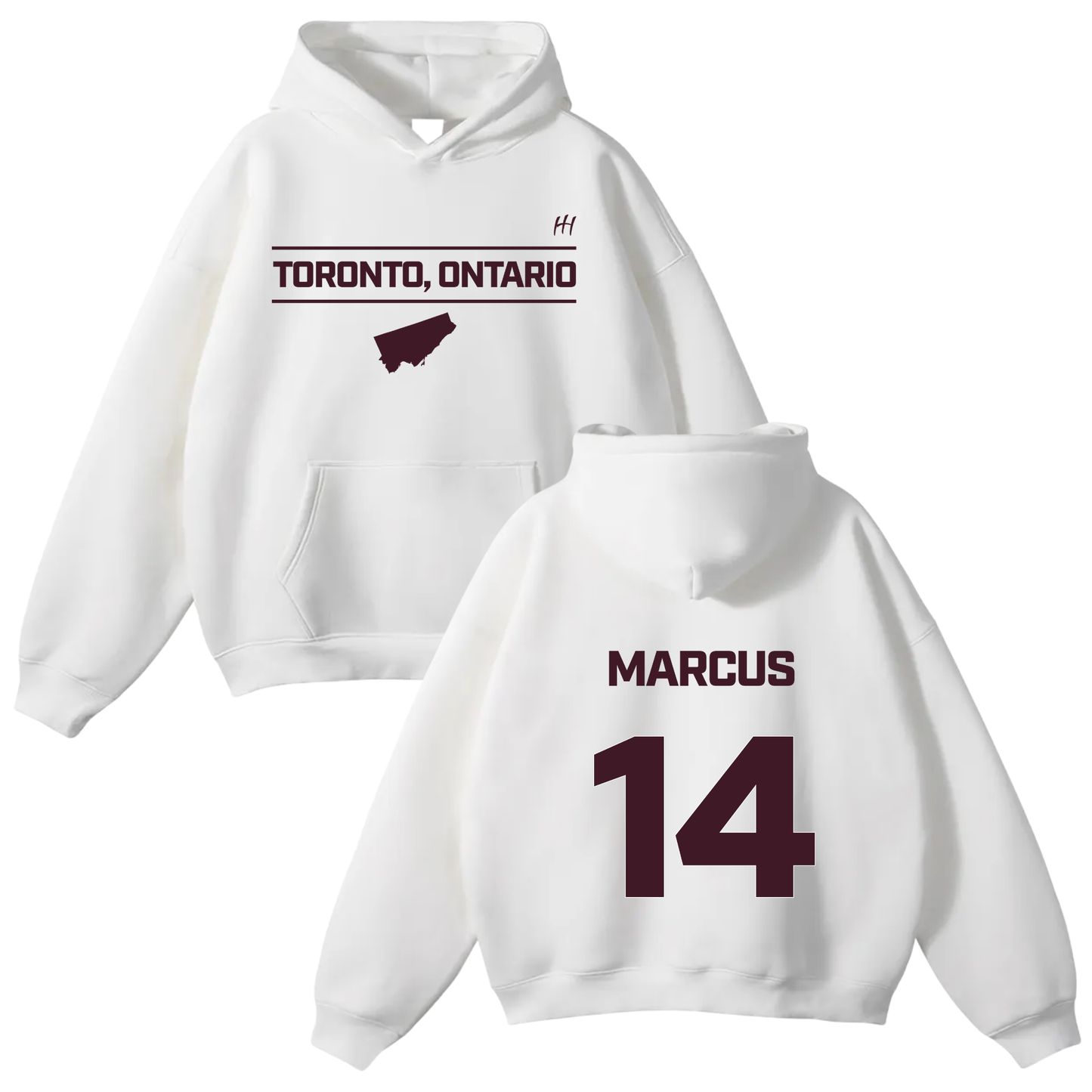 Marcus Sasuke-Steven Green Oversize Fleeced Hoodie