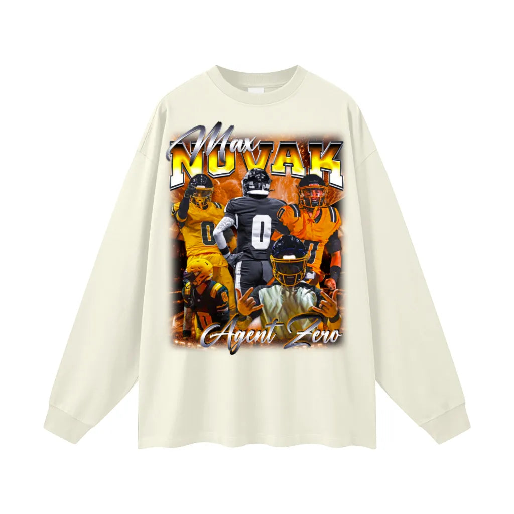 Max Novak Oversized Long Sleeve Tee