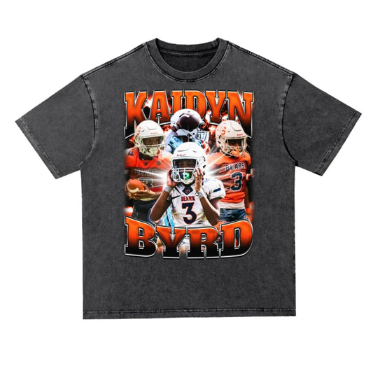 Kaidyn Byrd Oversized Acid wash T-shirt