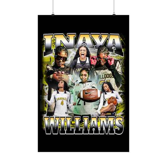 Inaya Williams Poster 24" x 36"