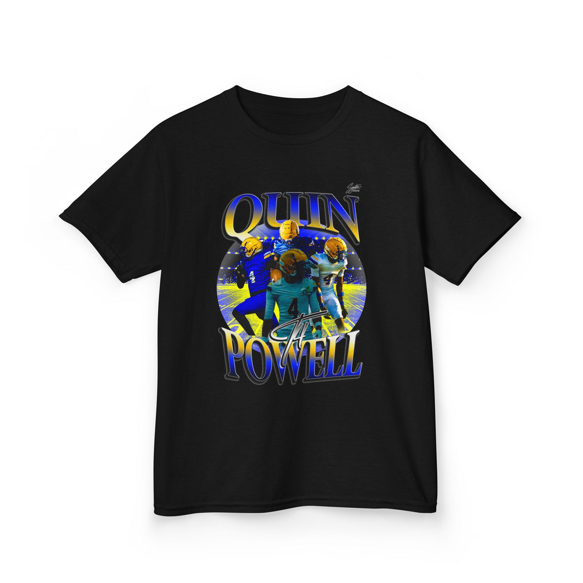 Quin Powell Youth Heavy Cotton Tee