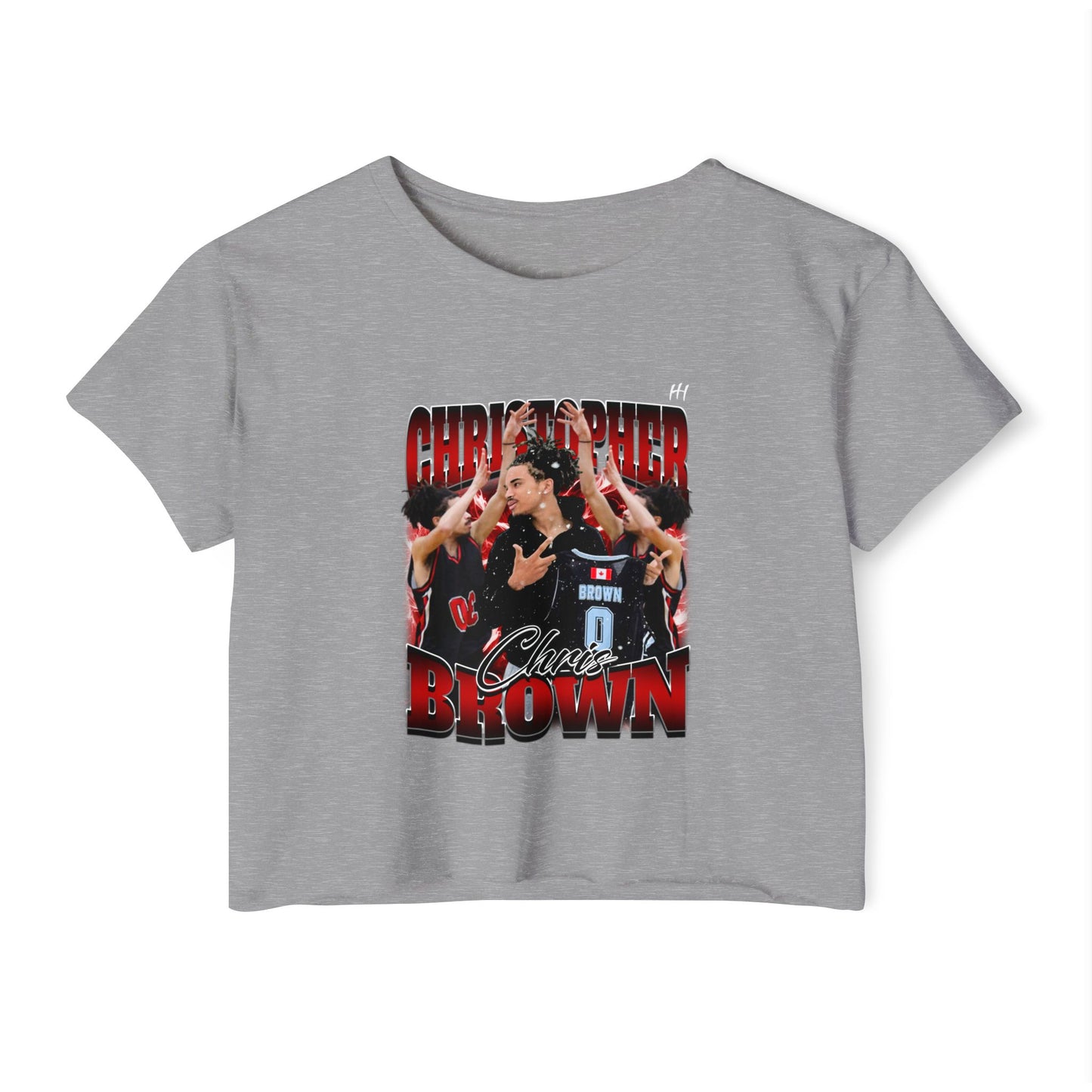 Christopher Brown Crop Top