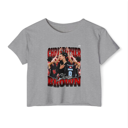 Christopher Brown Crop Top