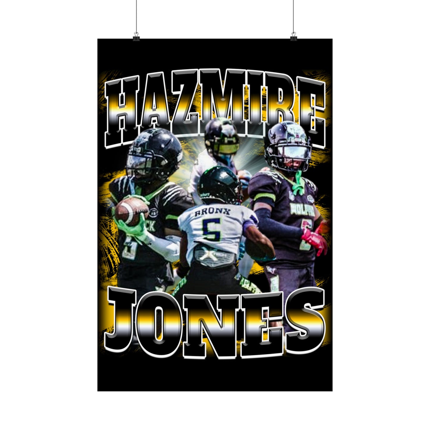 Hazmire Jones Poster 24" x 36"