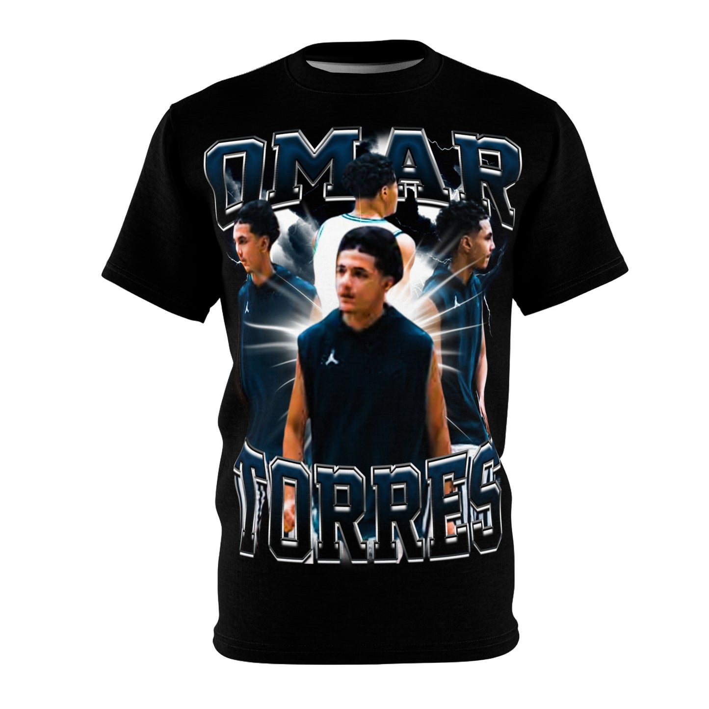 Omar Torres Vintage Full Print Tee