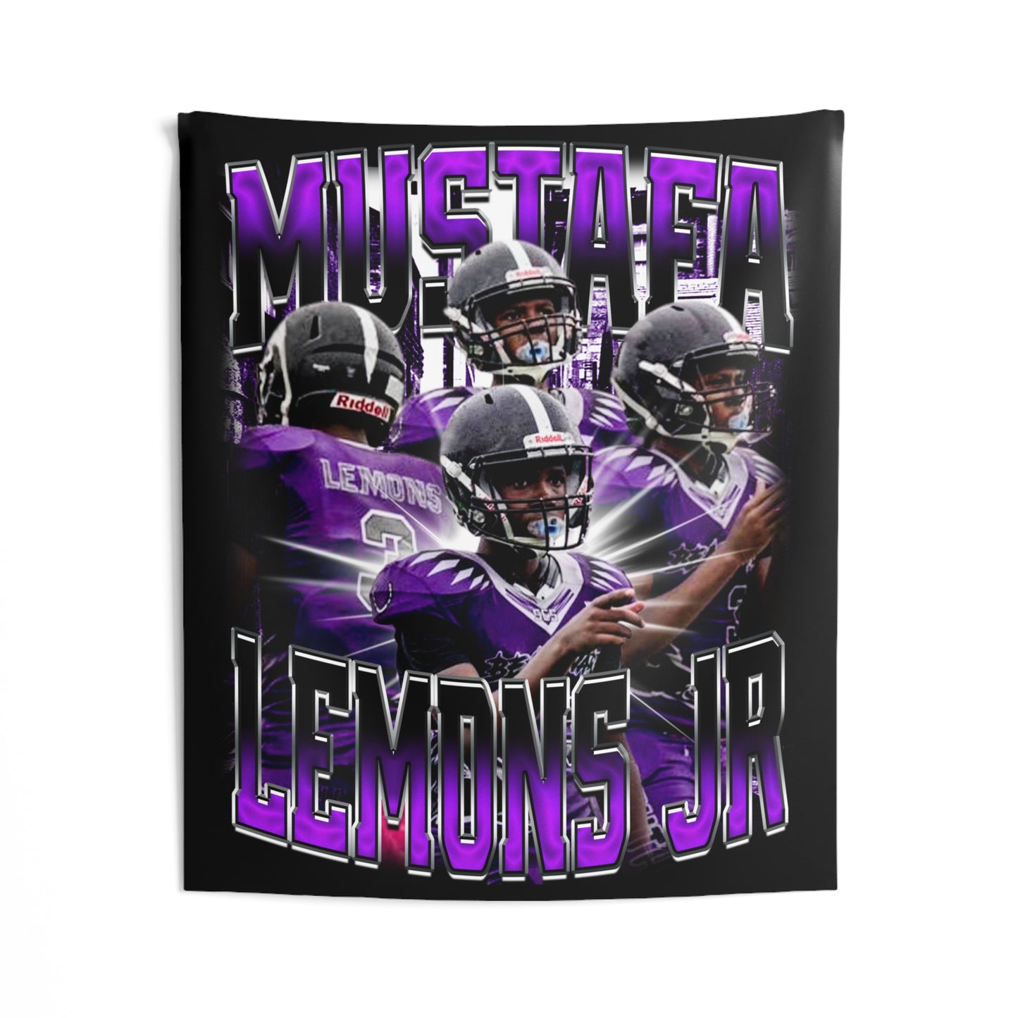 Mustafa Lemons Jr Tapestry 50” x 60”