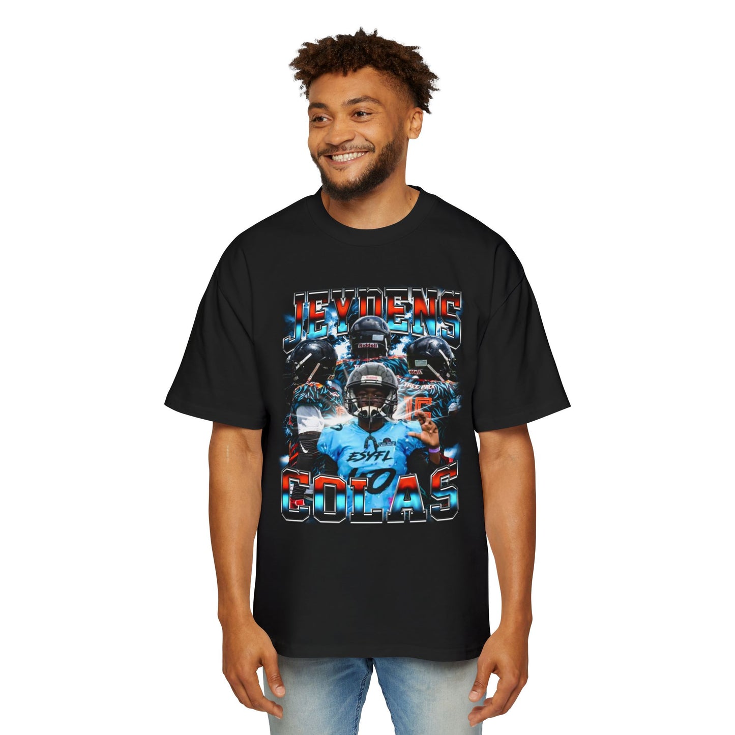 Jeydens Colas Oversized Retro Tee