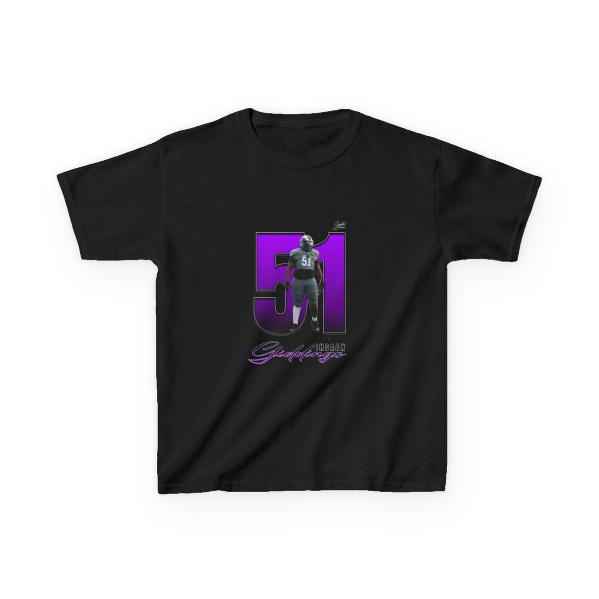 Ihsaan Giddings Youth Heavy Cotton Tee